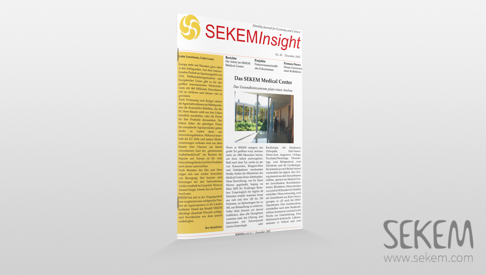 SEKEM Insight – 2005 – German