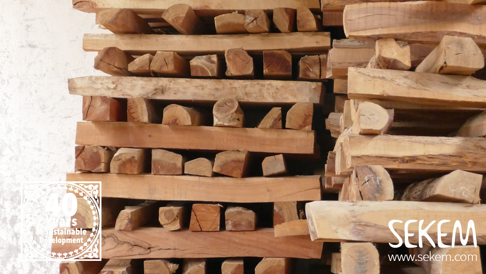 Kasuarinen Holz in SEKEM